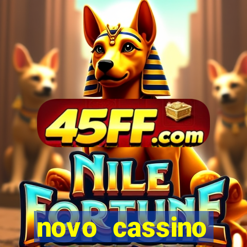 novo cassino pagando no cadastro